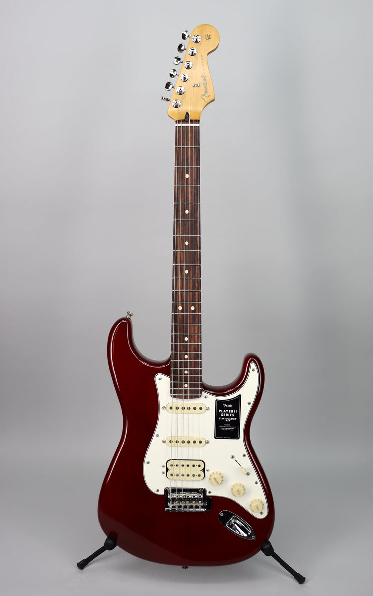Fender Player II Stratocaster HSS Chambered Mahogany Transparent