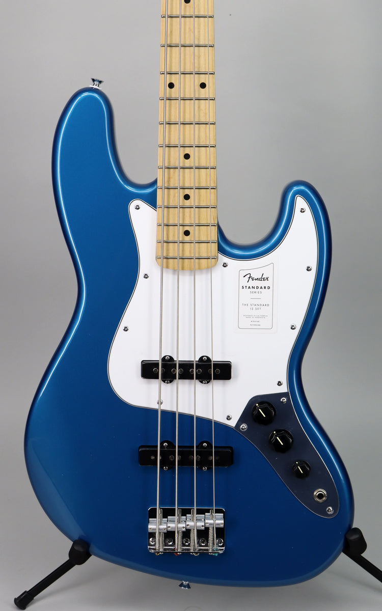 Fender Standard Jazz Bass Aqua Marine Metallic – Detroit Guitar