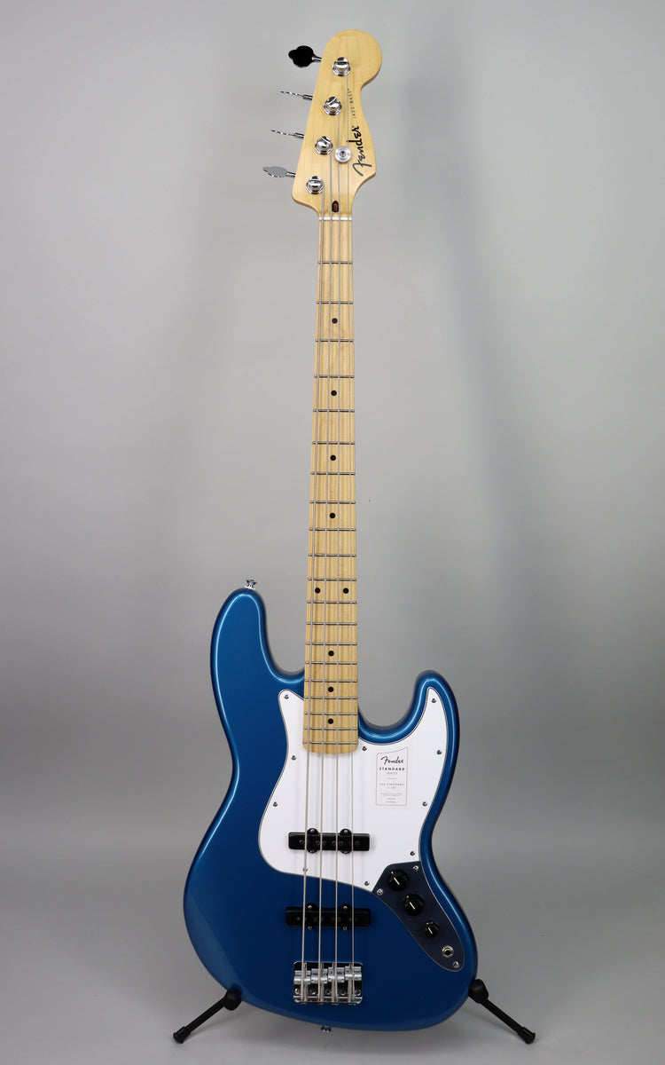 Fender Standard Jazz Bass Aqua Marine Metallic – Detroit Guitar