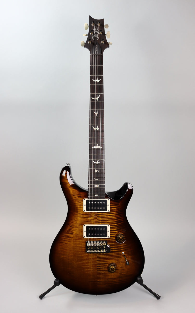 Paul Reed Smith Custom 24 Black Gold Wraparound Burst – Detroit Guitar