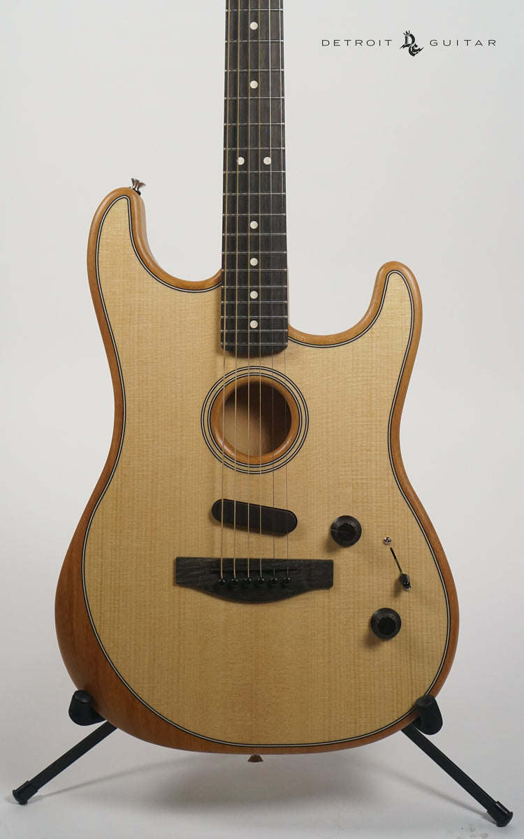 Fender American Acoustasonic Stratocaster Ebony Fingerboard
