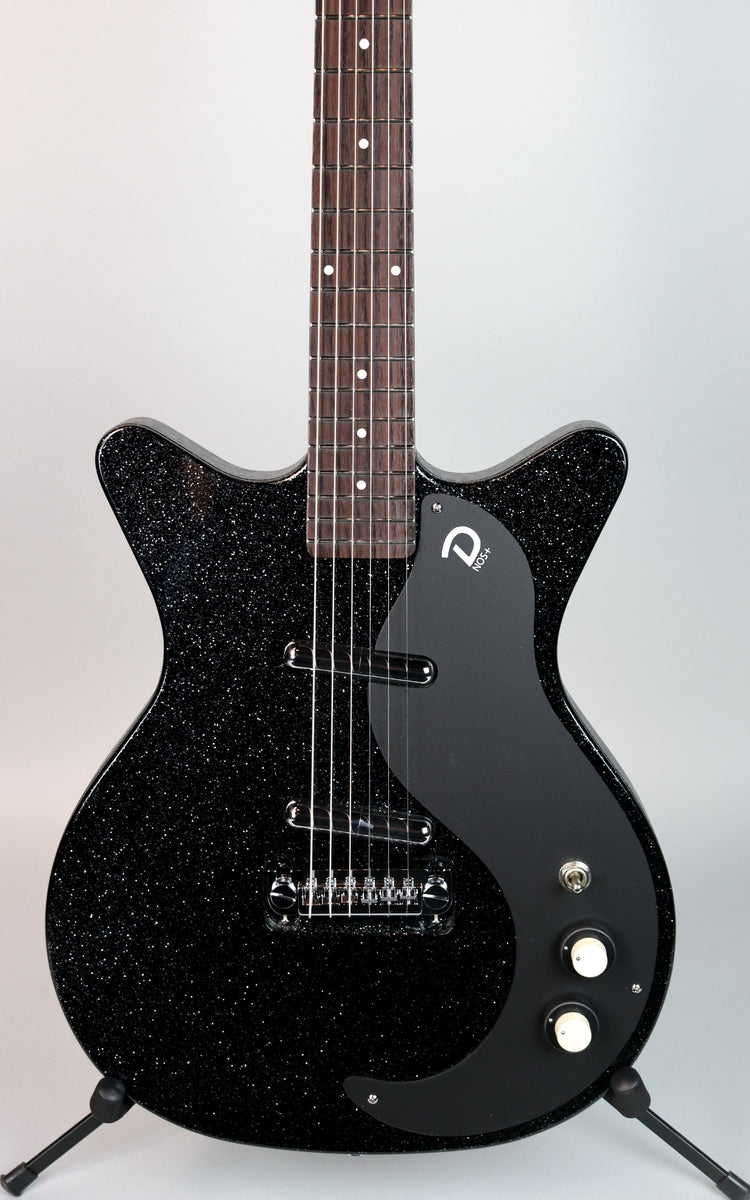 Danelectro '59 Mod New Old Stock Plus Blackout Black Metalflake