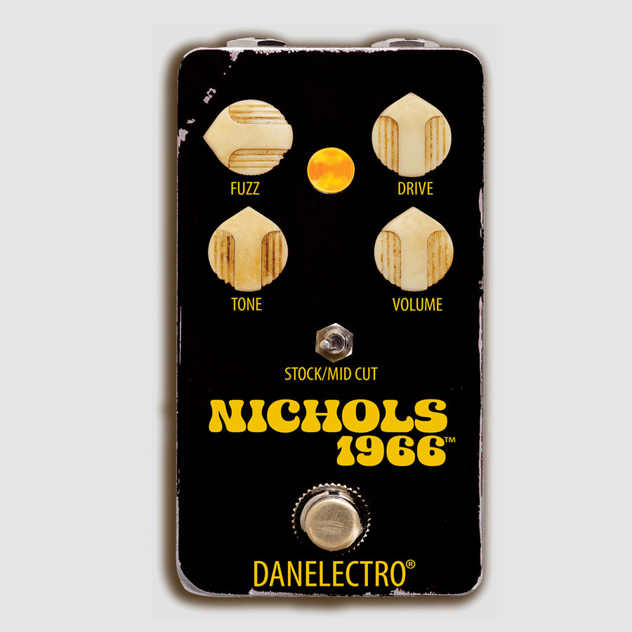 danelectro overdrive pedal Danelectro Nichols 1966 Fuzz/Overdrive – Detroit Guitar