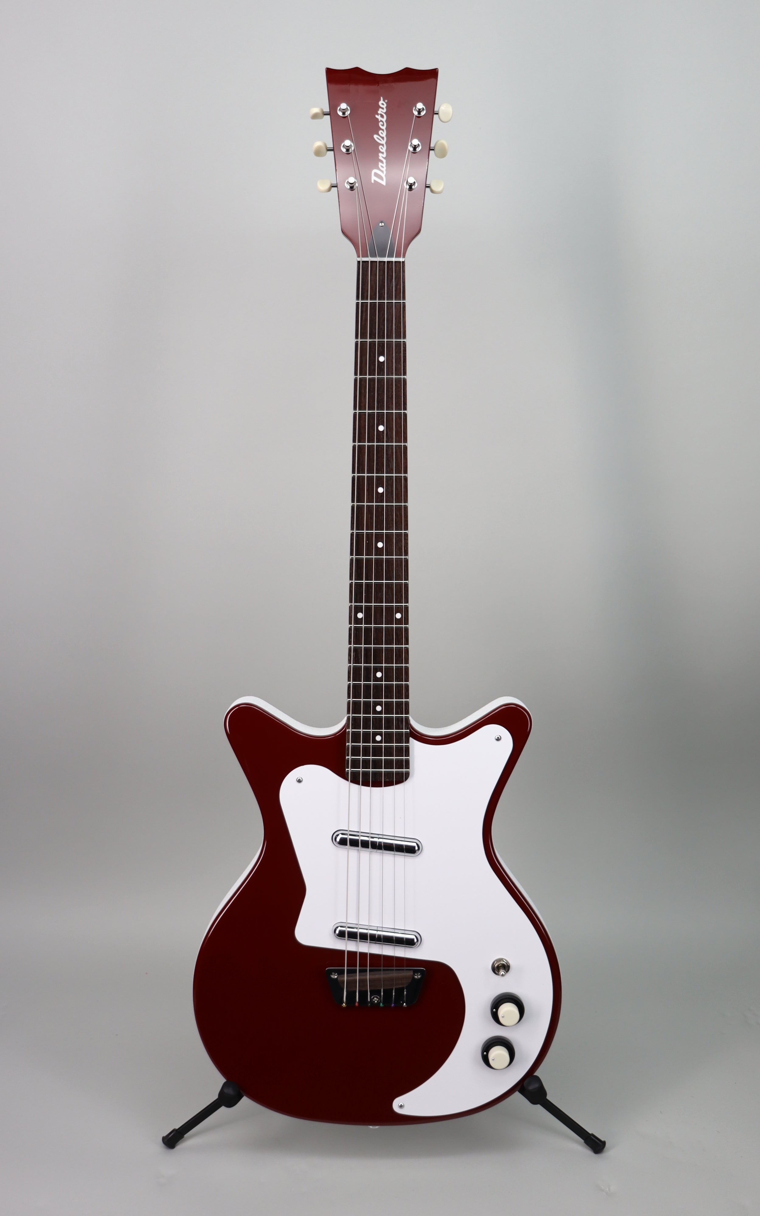 Danelectro Batwing '59 Burgundy – Detroit Guitar