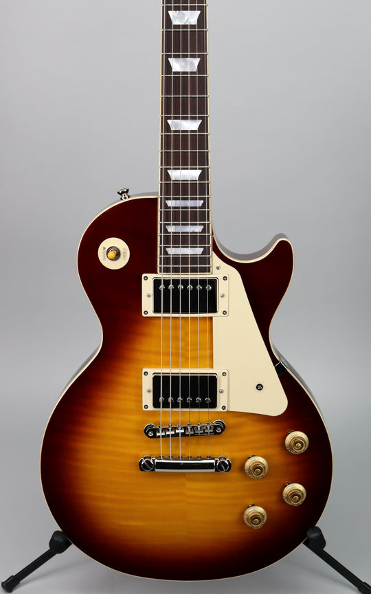 epiphone 1959 les paul standard tobacco burst IBGC style brown and pink hardshell case Epiphone 1959 Les Paul Standard,