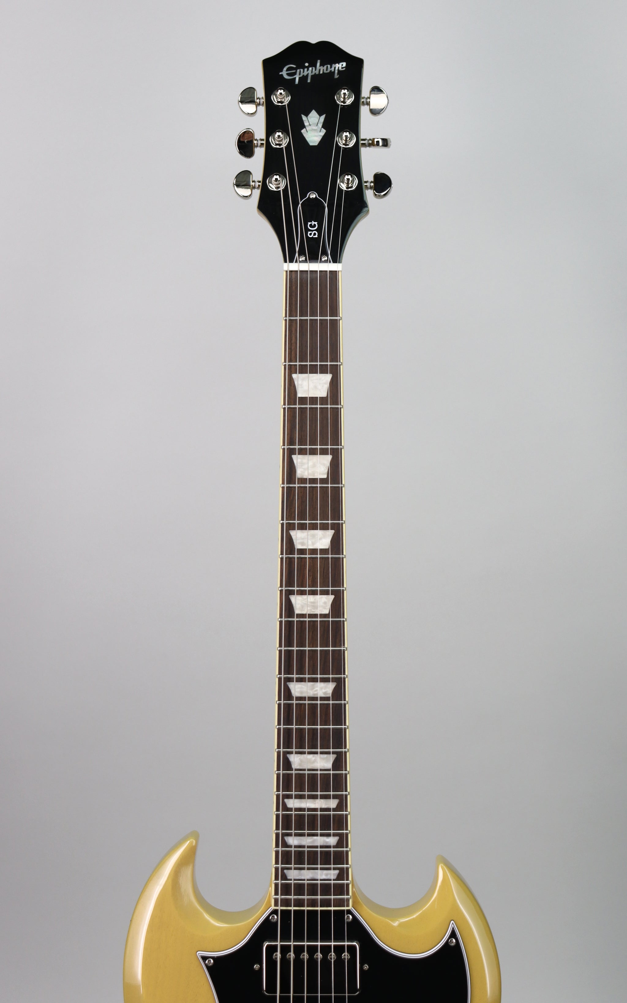 Epiphone Inspired by Gibson SG Standard 60s TV Yellow – Detroit Guitar