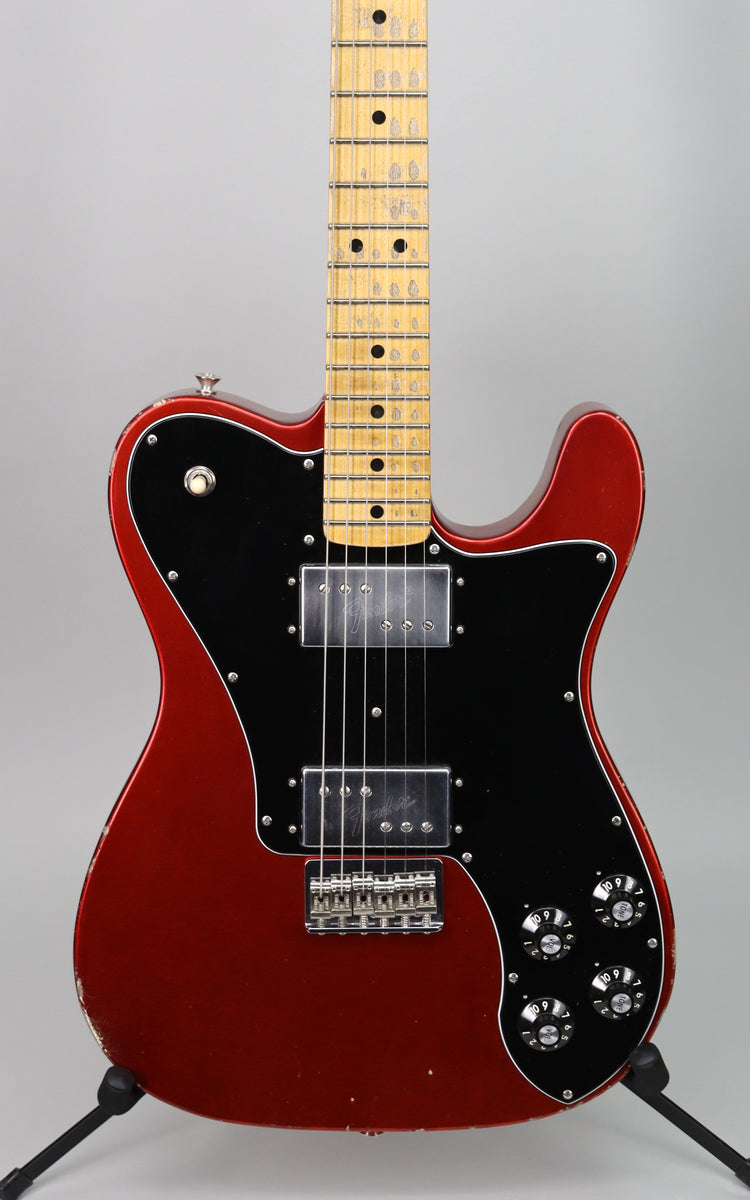 Fender Custom Shop '74 Telecaster Deluxe Relic Aged Candy Apple Red Ma ...