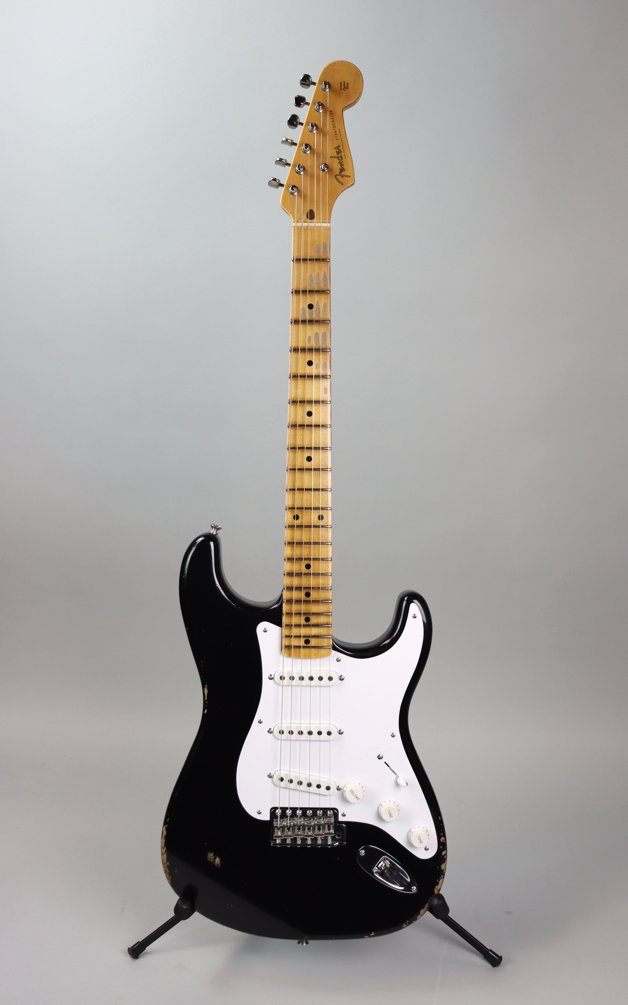 Fender Custom Shop Limited Edition Fat '54 Strat Relic Aged Black