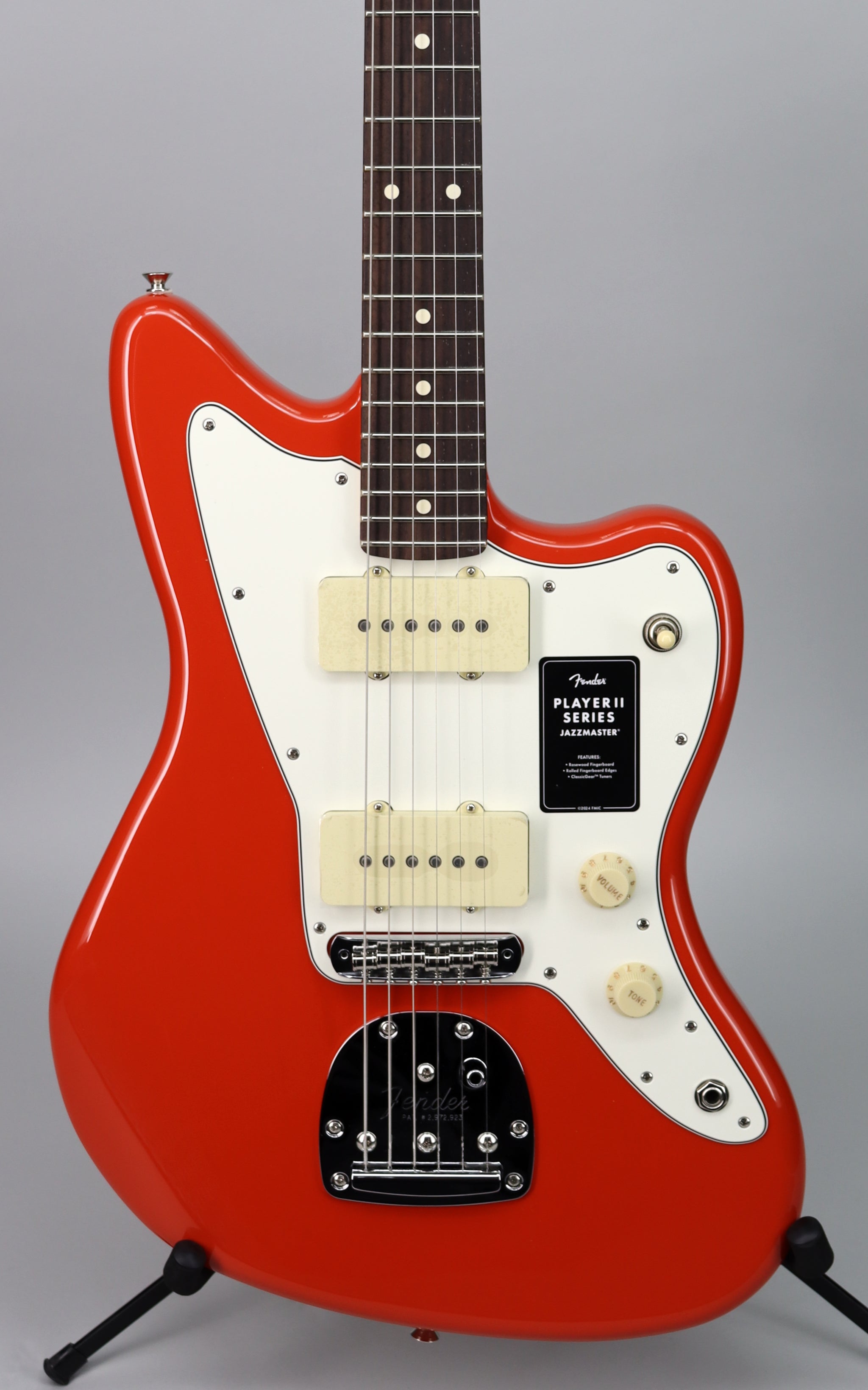 Fender Player II Jazzmaster Coral Red – Detroit Guitar