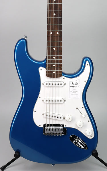 ギター FENDER Stratocaster, Aqua Marine Fender Standard Stratocaster Aqua Marine Metallic – Detroit Guitar
