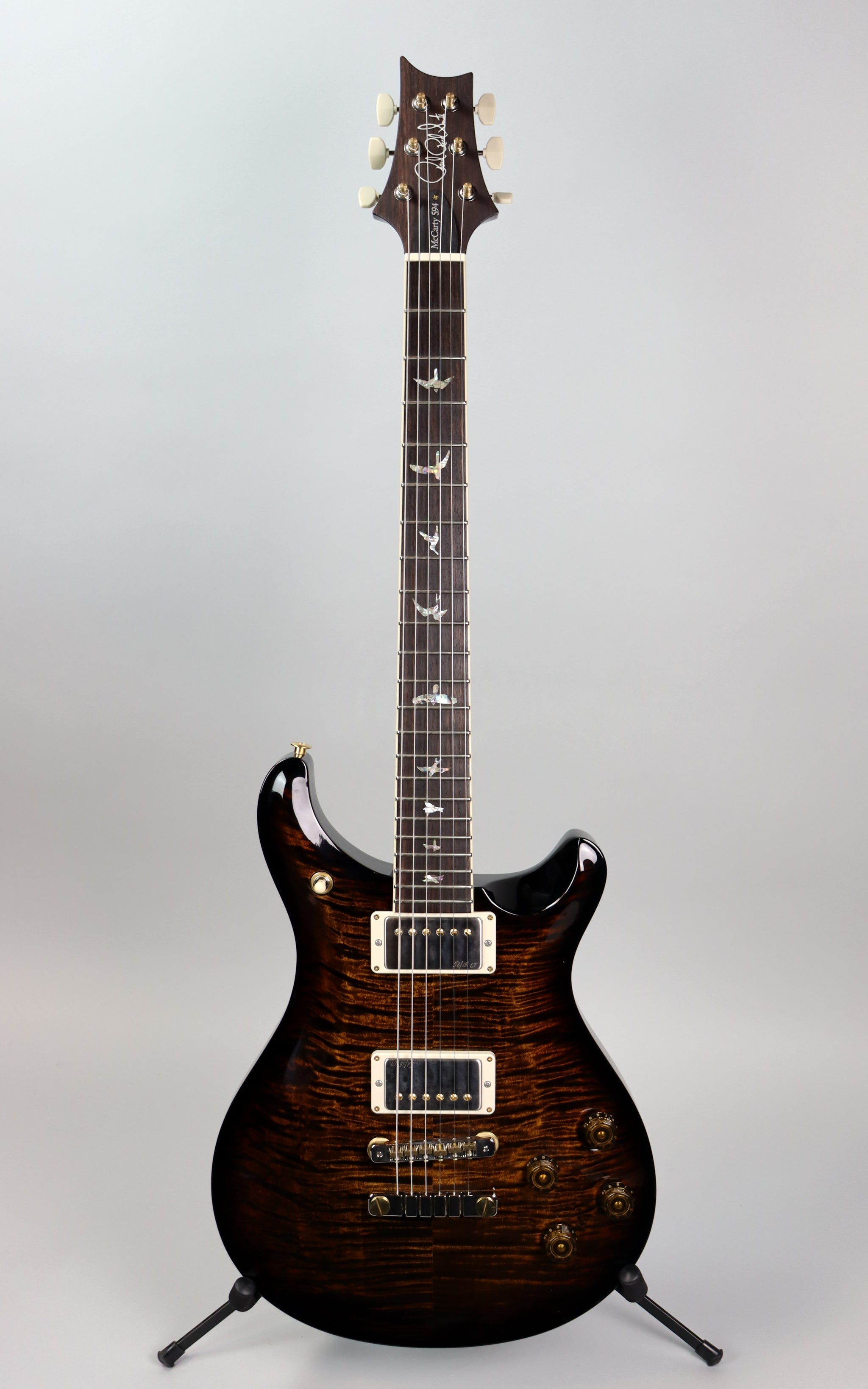 Paul Reed Smith McCarty 594 Ten Top Black Gold Wraparound Burst