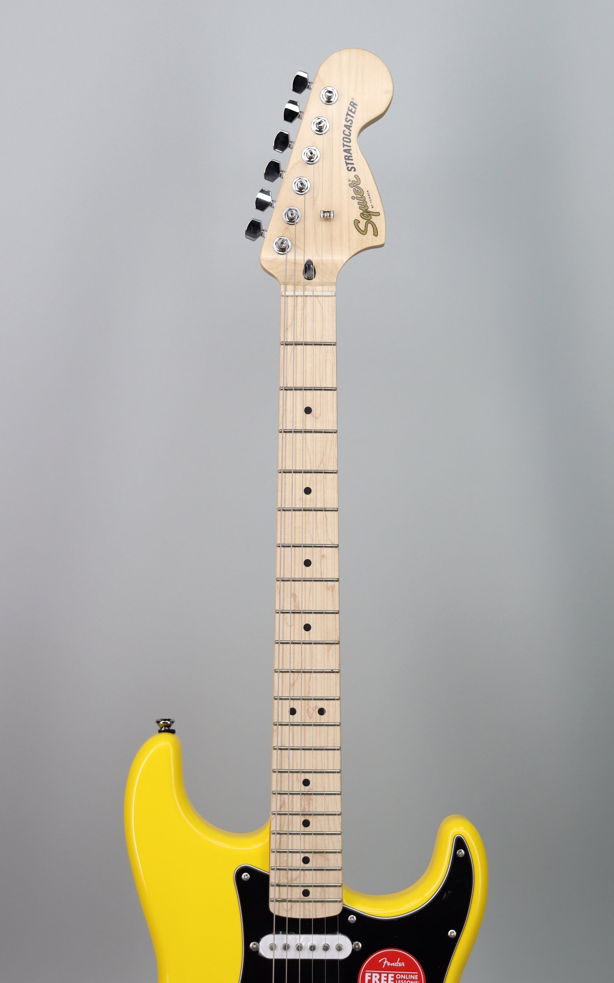 Squier FSR Affinity Stratocaster Graffiti Yellow – Detroit