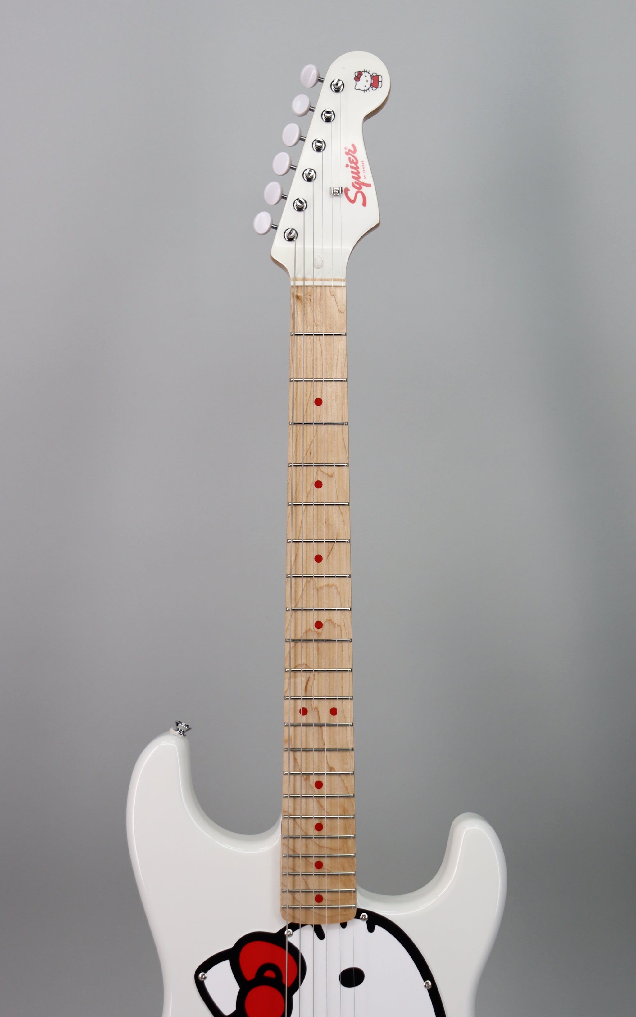 Squier Limited Edition Hello Kitty Stratocaster White – Detroit Guitar