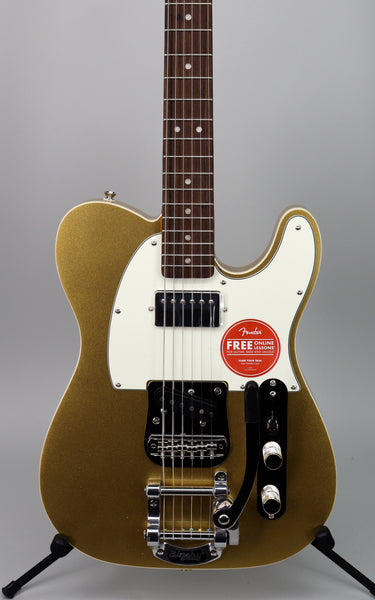 Case Bundle Squier Classic Vibe Custom Telecaster SH Bigsby Aztec