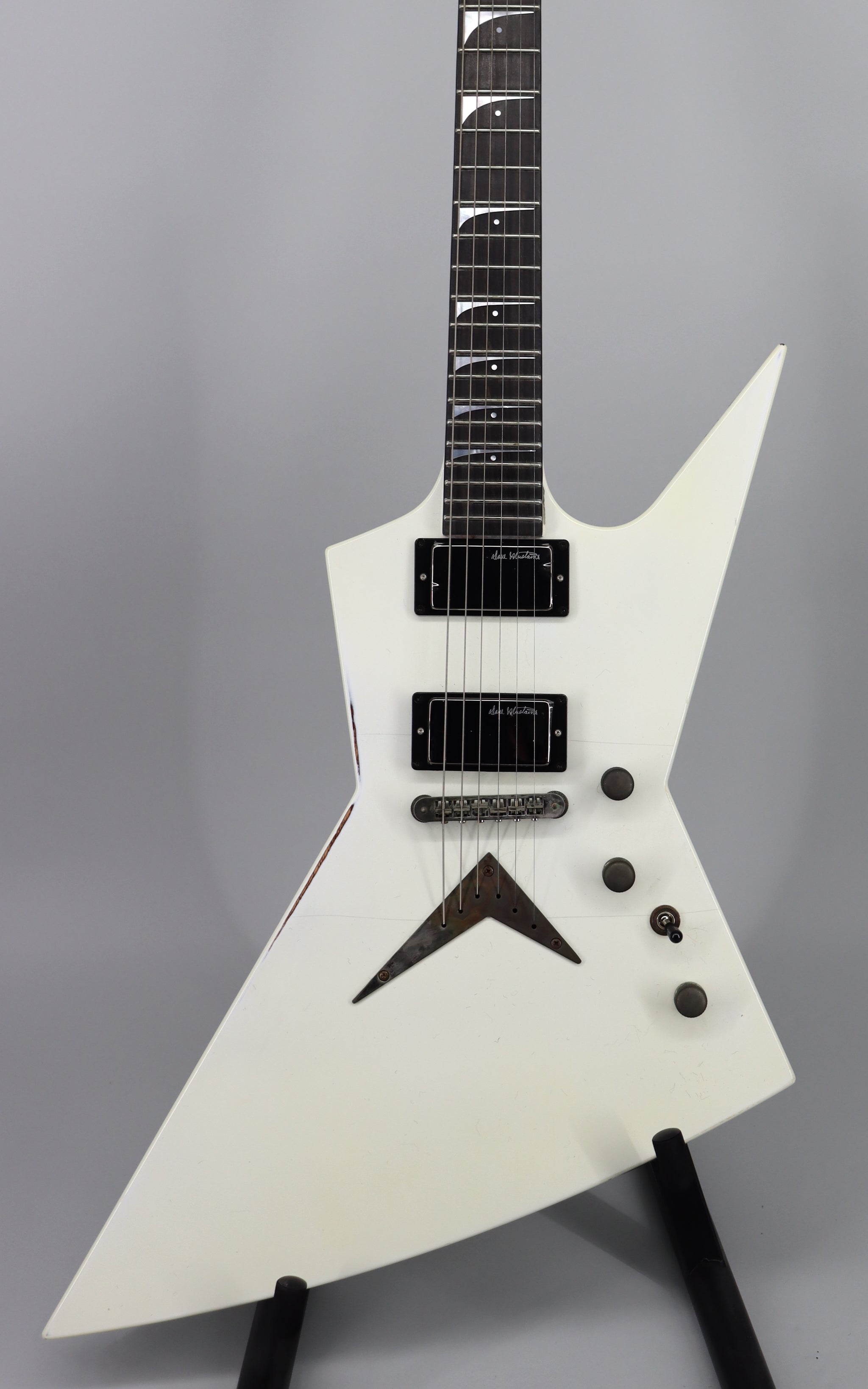 2010 Dean USA Custom Shop Dave Mustaine Zero XO Distressed Vintage Whi –  Detroit Guitar