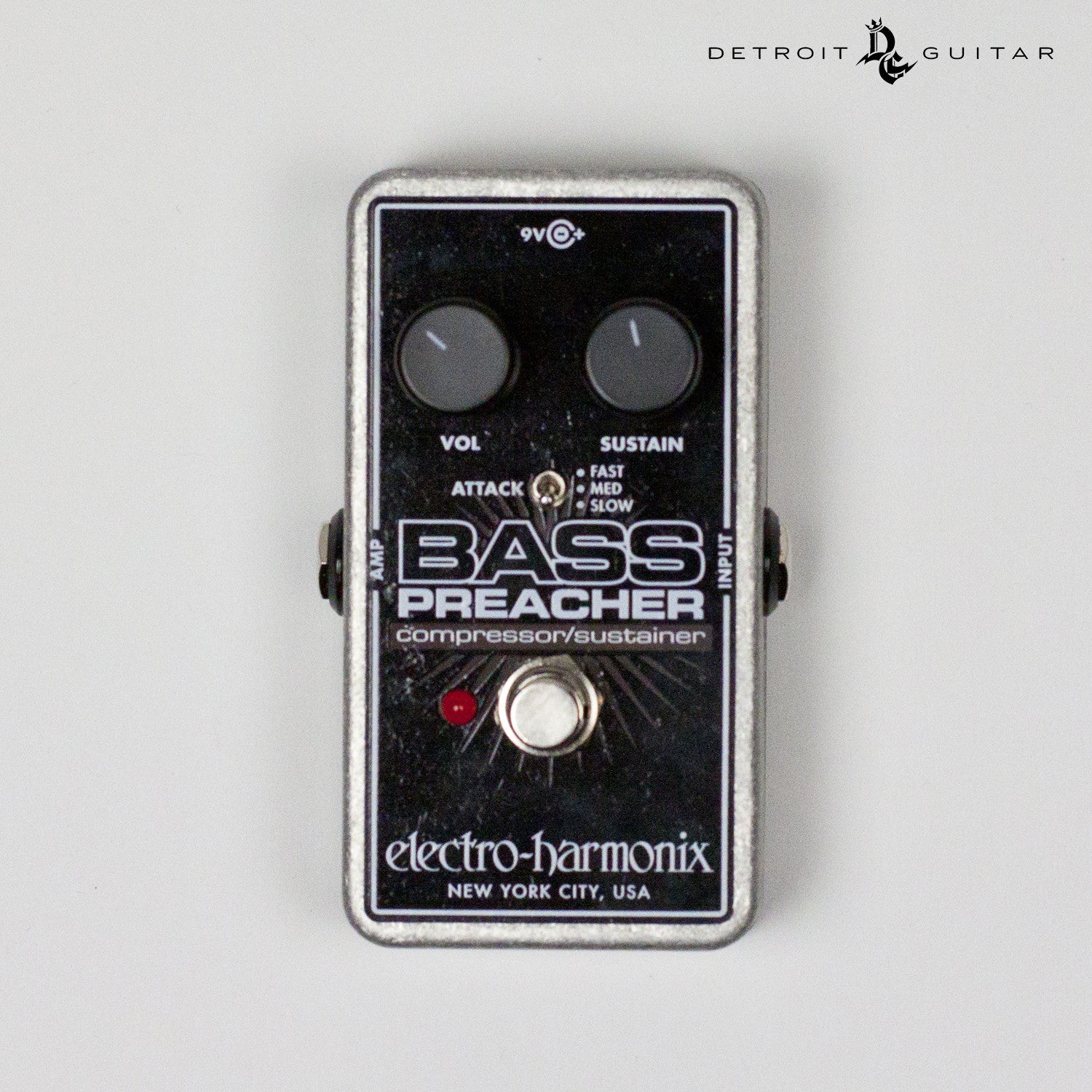 bass guitar sustain pedal Electro Harmonix Bass Preacher Compressor/Sustainer – Detroit Guitar