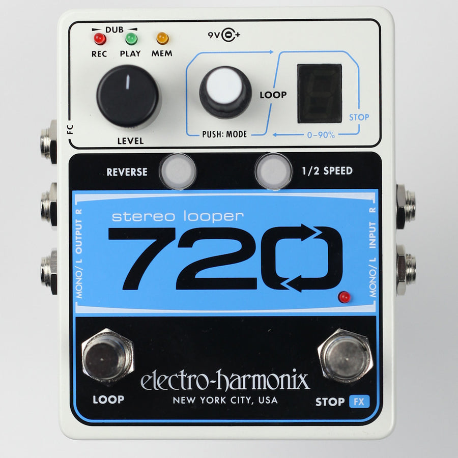 Electro-Harmonix 720 Stereo Looper – Detroit Guitar