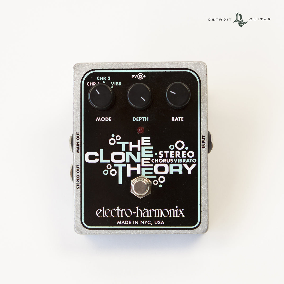 Electro-Harmonix Stereo Clone Theory Analog Chorus/Vibrato – Detroit Guitar