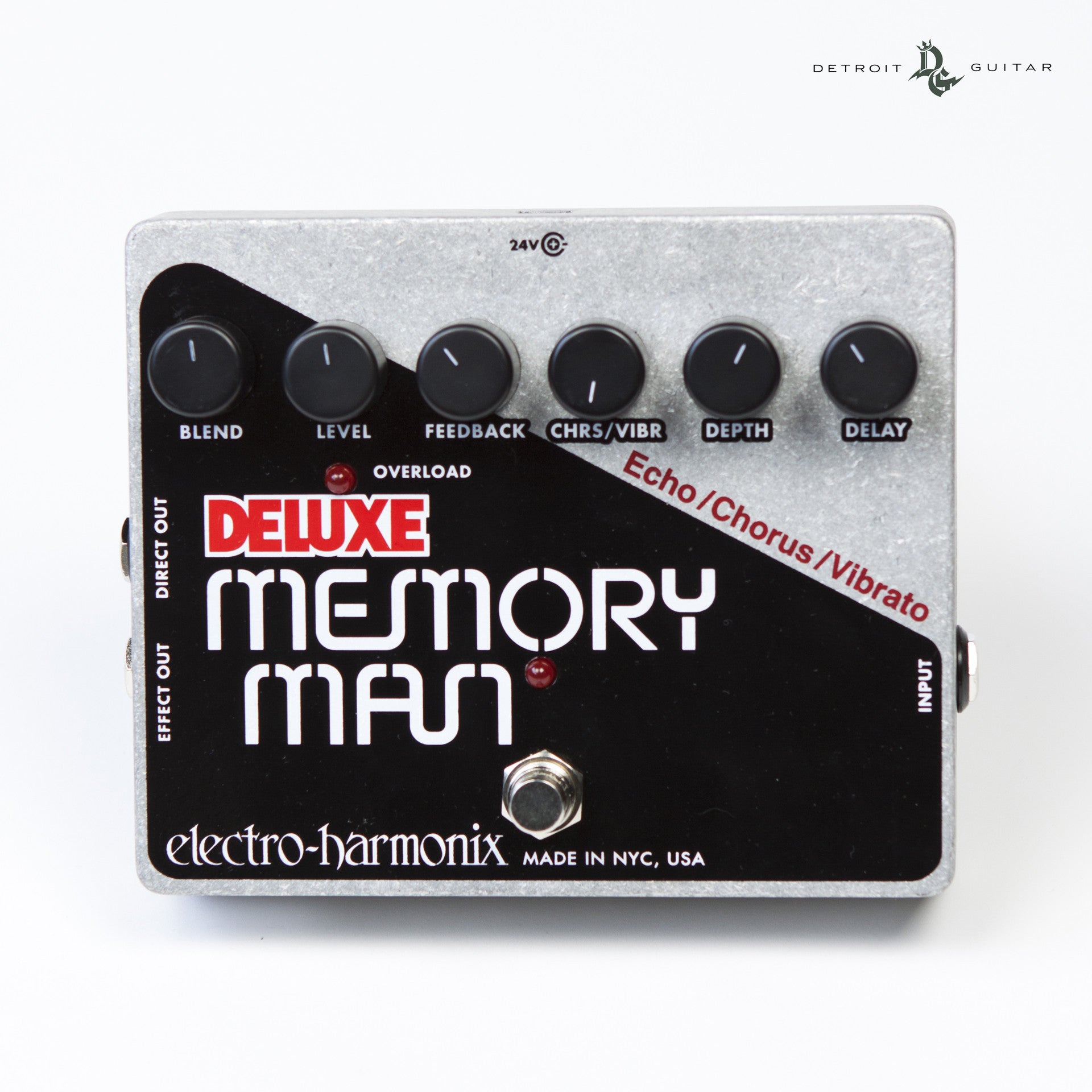 memory man guitar pedal Electro-Harmonix Deluxe Memory Man Analog Delay/Chorus/Vibrato – Detroit  Guitar