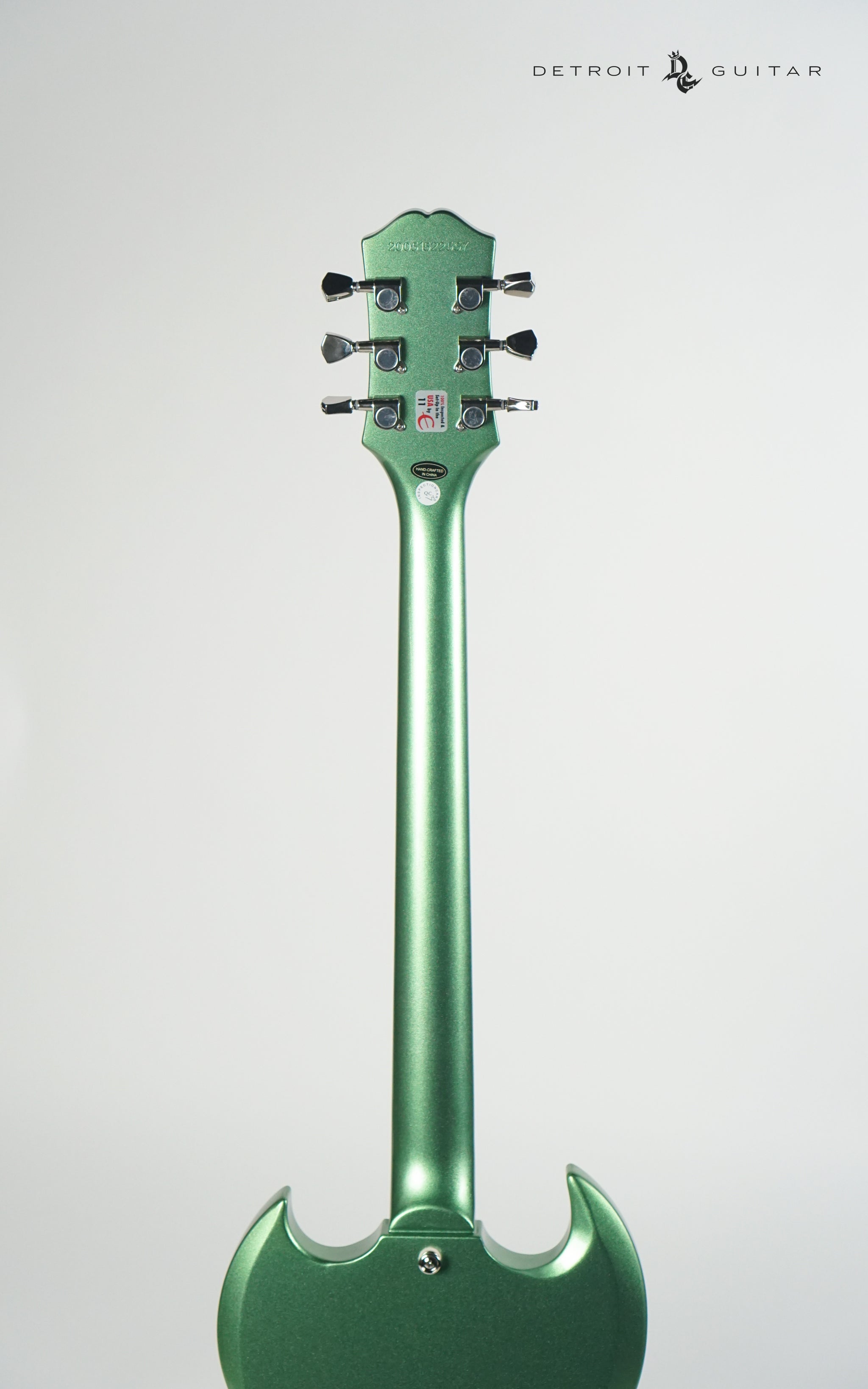 Epiphone SG Muse Wanderlust Green Metallic – Detroit Guitar