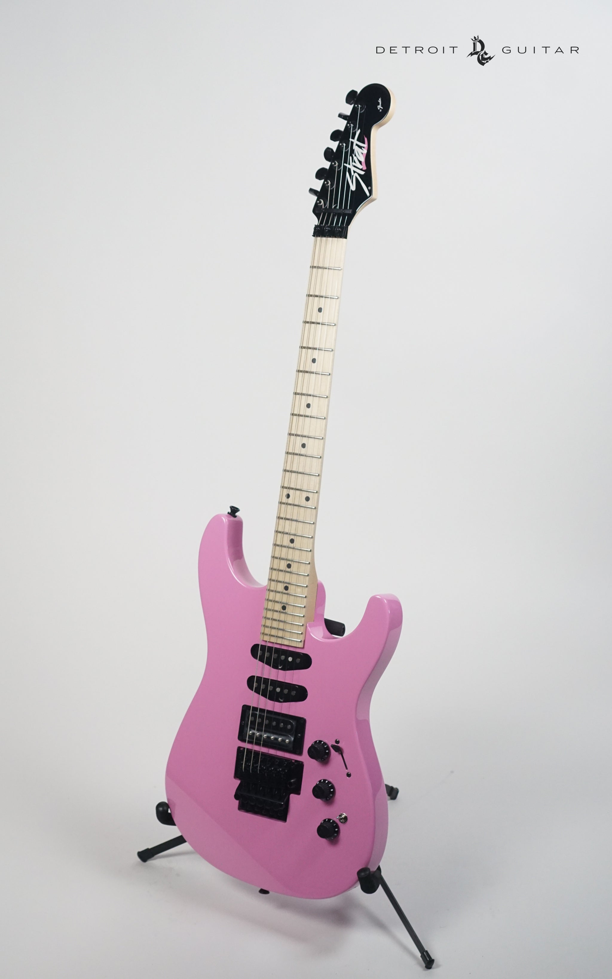 Fender Limited Edition HM Strat Reissue Flash Pink w/ Bag – Detroit Guitar